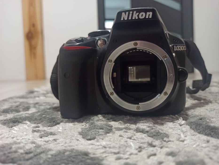 Nikon d3300 bardzo mała migawka