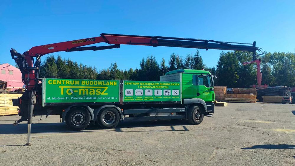 MAN TGS 26.540  MAN TGS 26.540* 6x4 Hydrodrive * skrzynia6,50m* HDS Palfinger 21001L