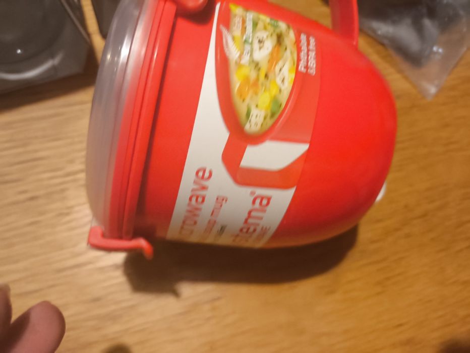 Kubek pojemnik na zupę do mikrofalówki sistema nowy