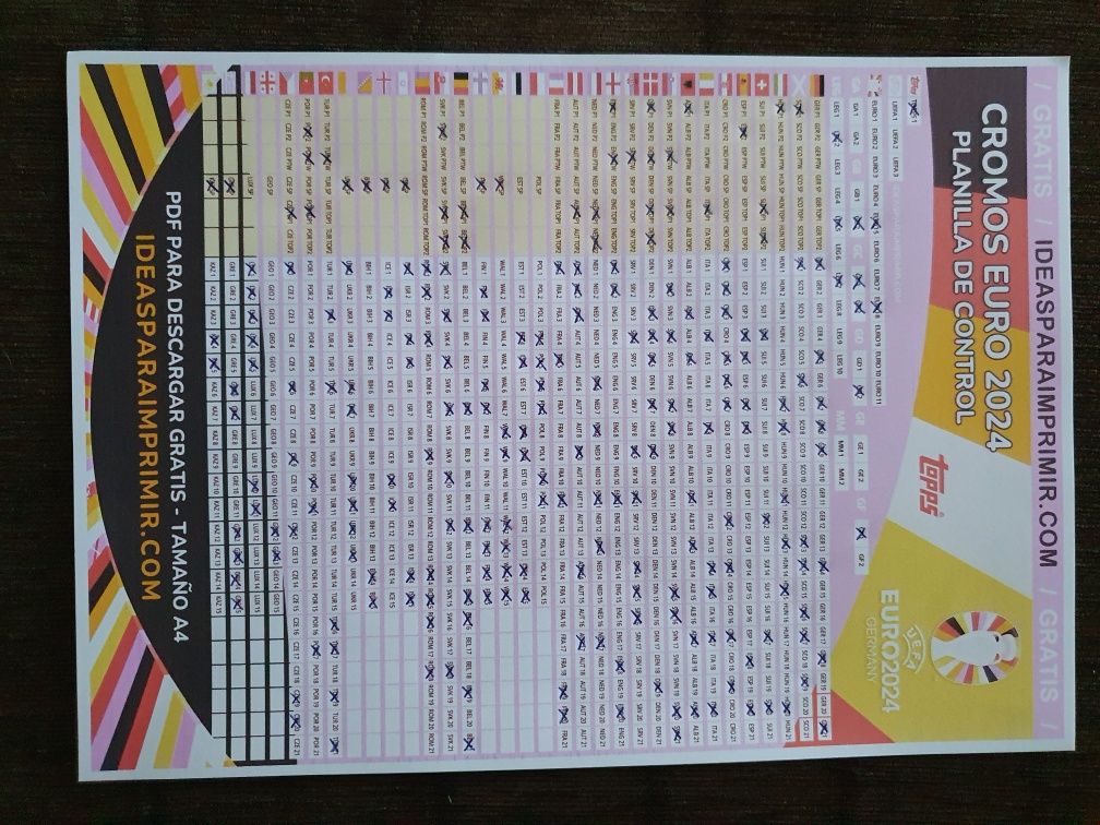 Cromos Topps Euro 2024