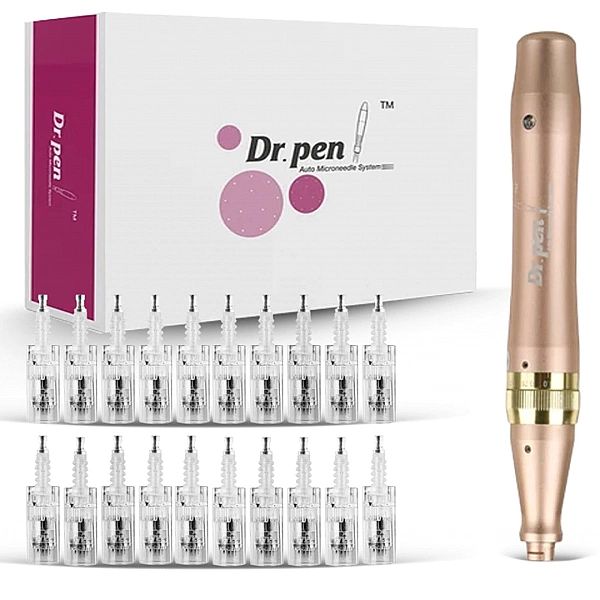 Profesjonalny Bezprzewodowy Dermapen Dr Pen Ultima + 20 Kartridży Igło
