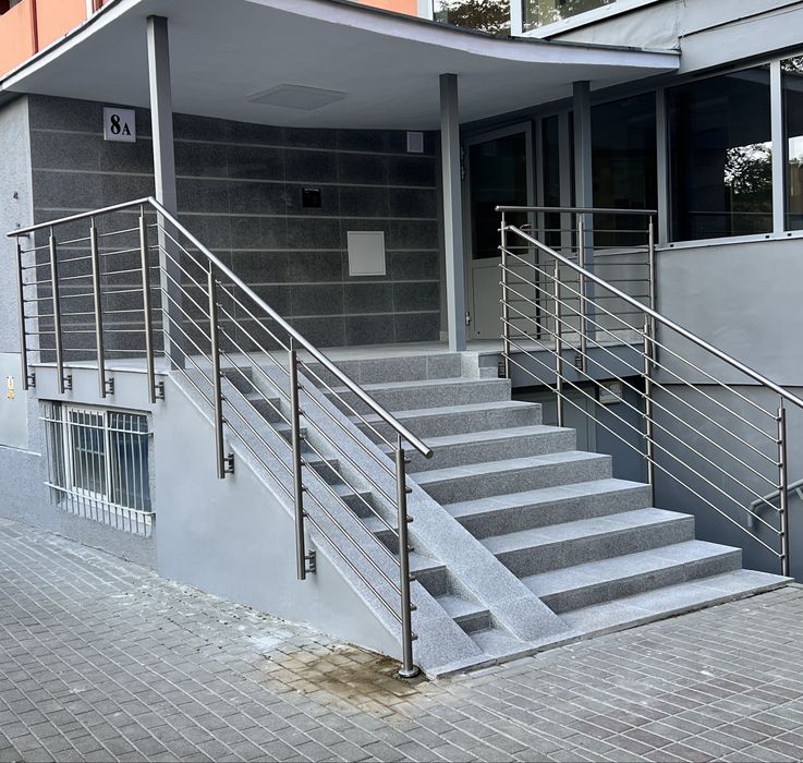 Balustrada ze stali nierdzewnej