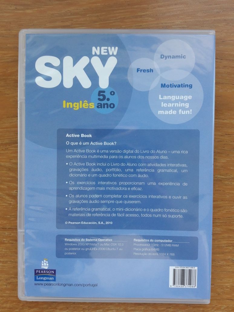 Active Book CD - New Sky Inglês 5°/6° ano