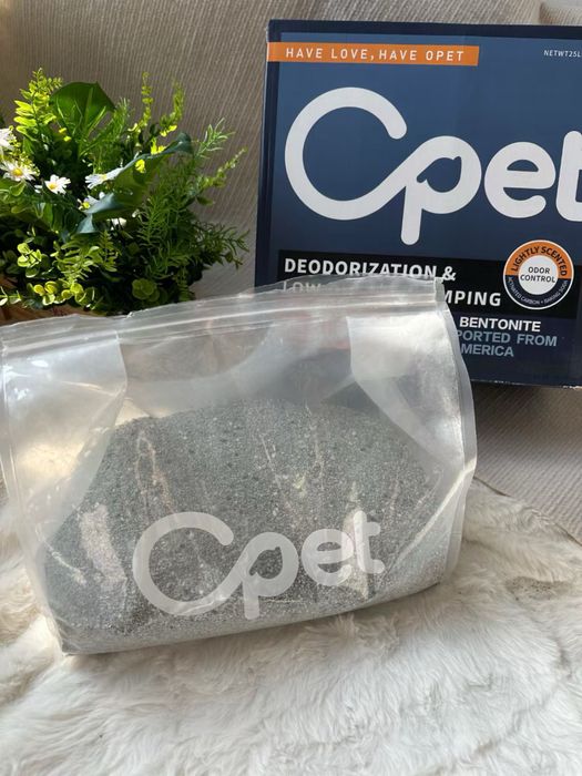 Sodium Bentonite Cat Litter  （bags/box/11.3kg）