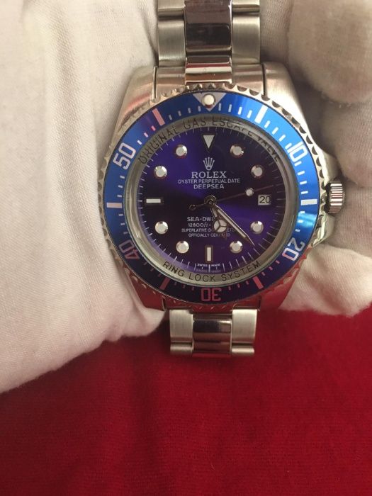 Relógio Rolex Azul