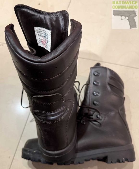 Buty Zimowe WOJAS wz 933A/MON BRĄZOWE rozmiar 28.5/44 używane