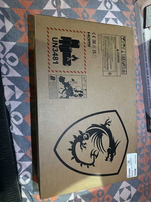 Laptop GAMINGOWY MSI Katana 15 HX - procesor i7, RTX 5060, Windows 11