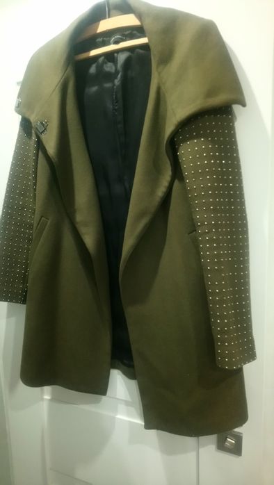 Płaszcz Zara s, 36,wełna