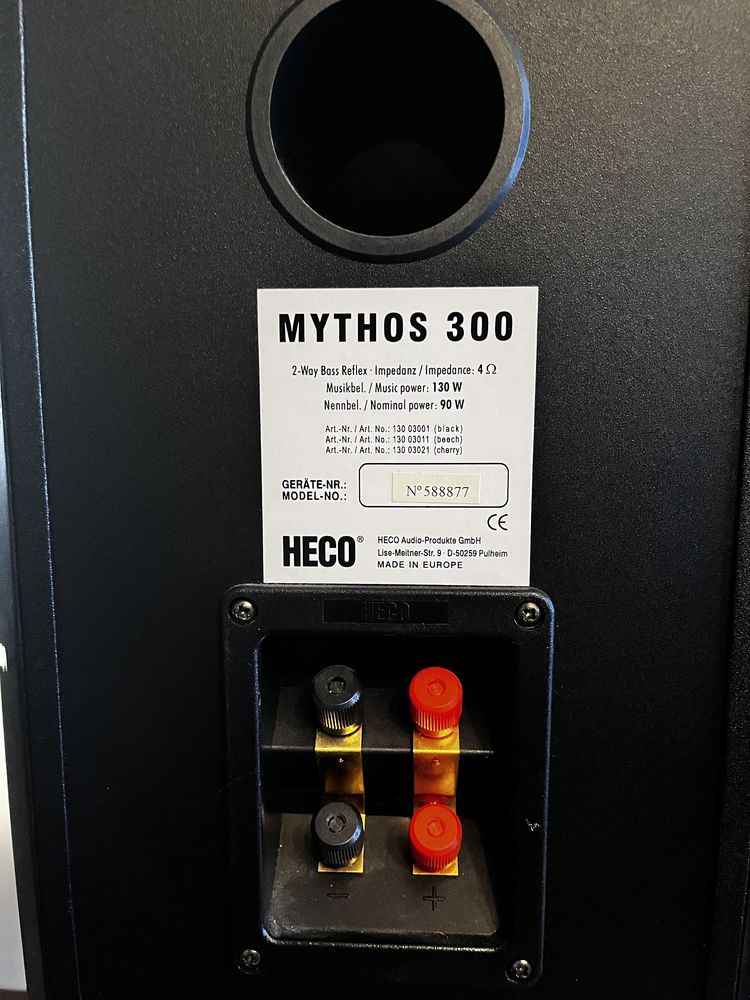 Głośniki heco mythos 300