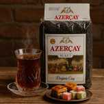 Чай Azercay Buket 1 кг Азерчай Букет черный крупнолистовой натуральный