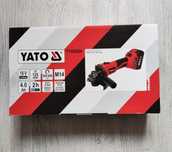 Болгарка безщіткова Yato 18V 125mm 4А YT-828294