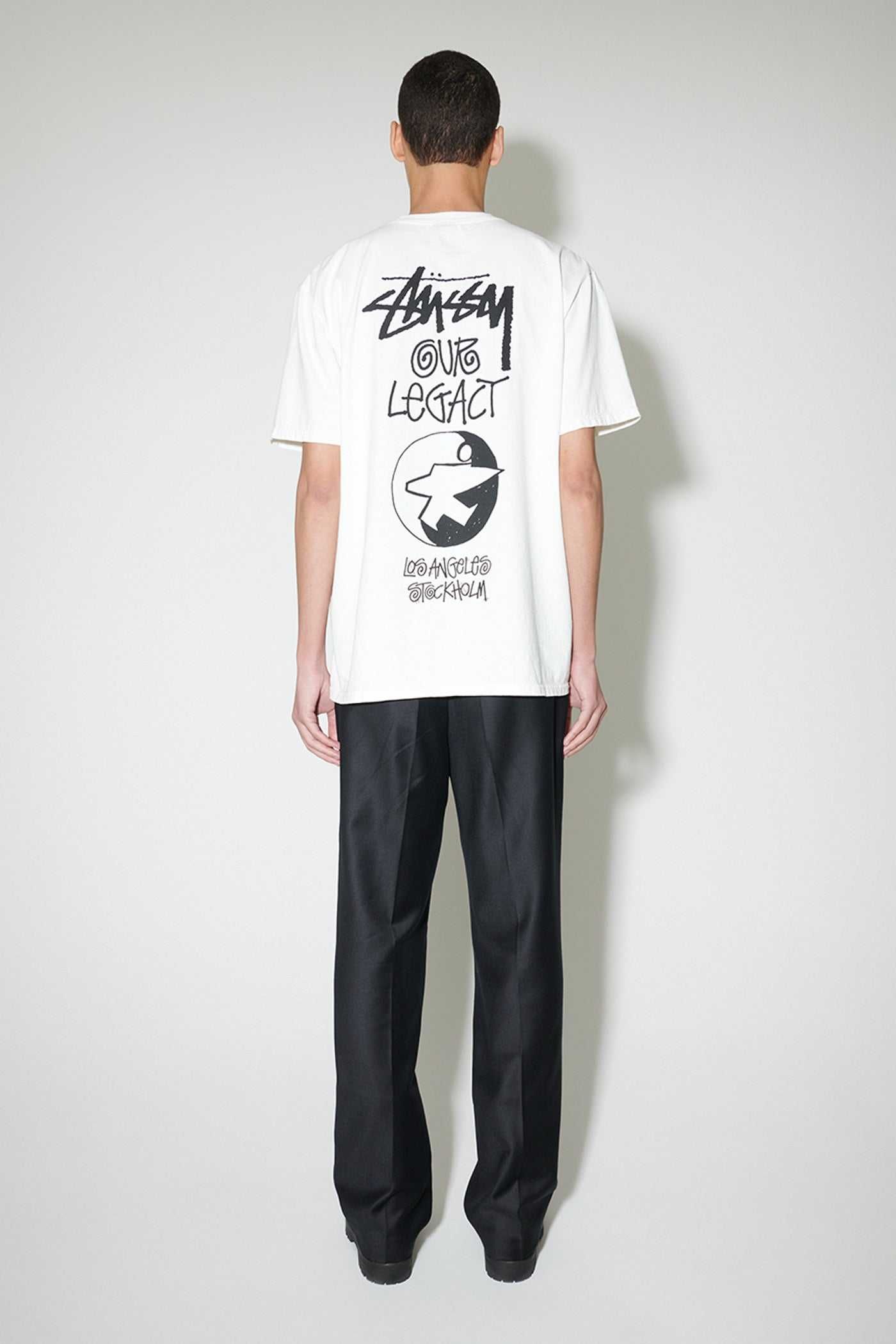 Футболка STUSSY x Our Legacy Surfman Pigment Dyed Tee Natural