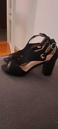 Sandaly czarne eleganckie