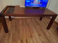 Mesa sala madeira maciça wengue