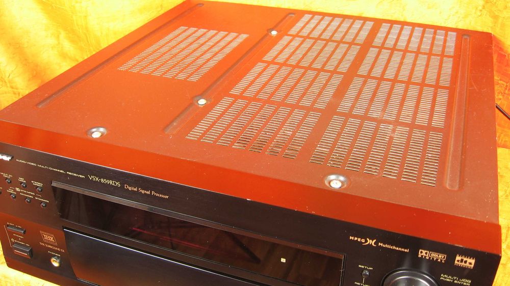 POTĘŻNY Pioneer VSX-859RDS AMPLITUNER wzmacniacz Wejścia optyczne 18kg
