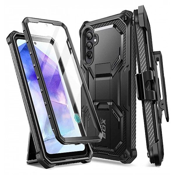 Etui Supcase Iblsn ArmorBox na Samsung Galaxy A55/5g - czarne
