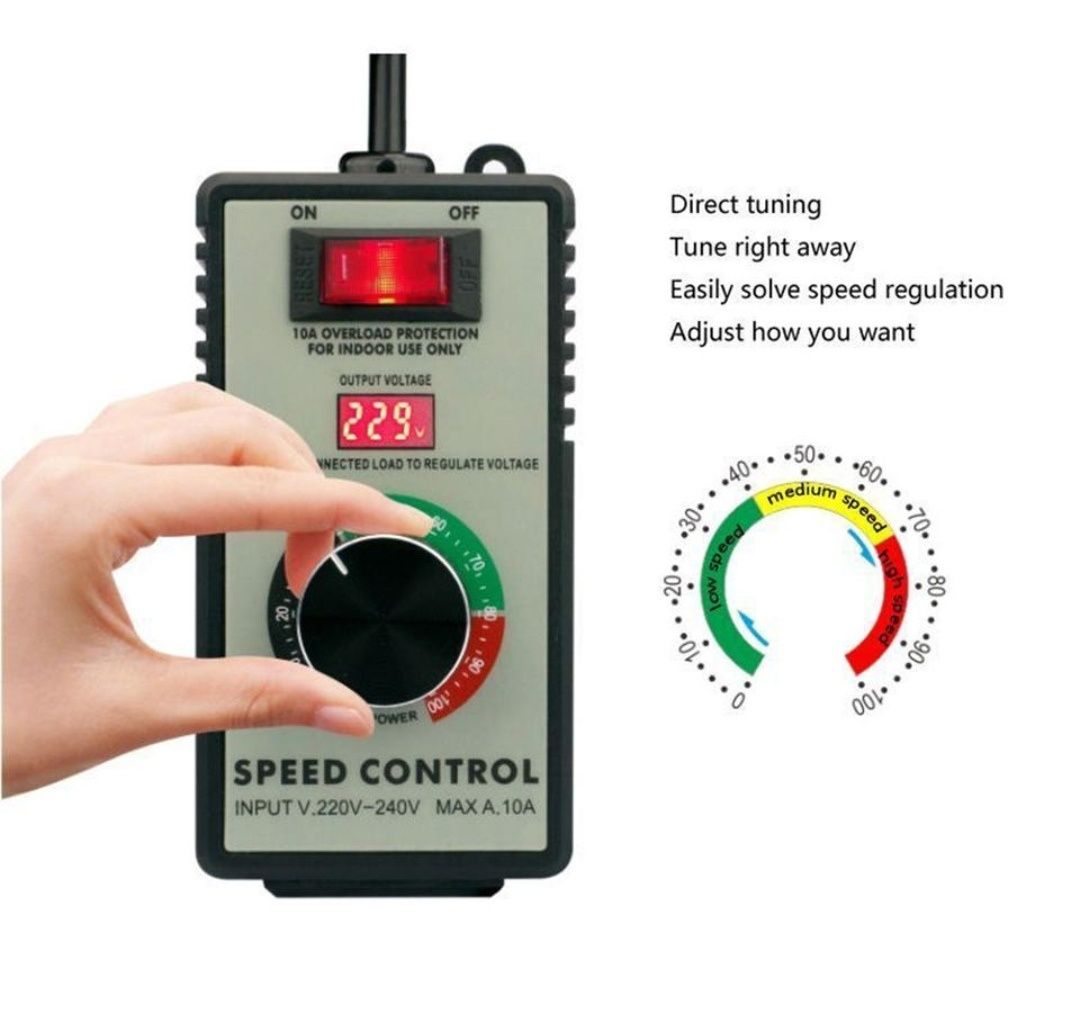 Regulator obrotów silnika 230V