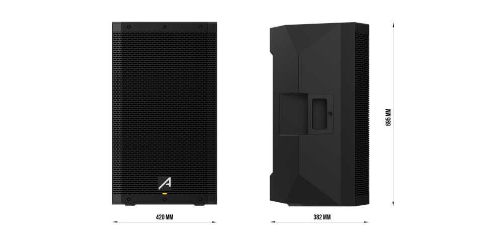 Novidade! Coluna Som Audibax DSP15 800W com DSP - NOVA