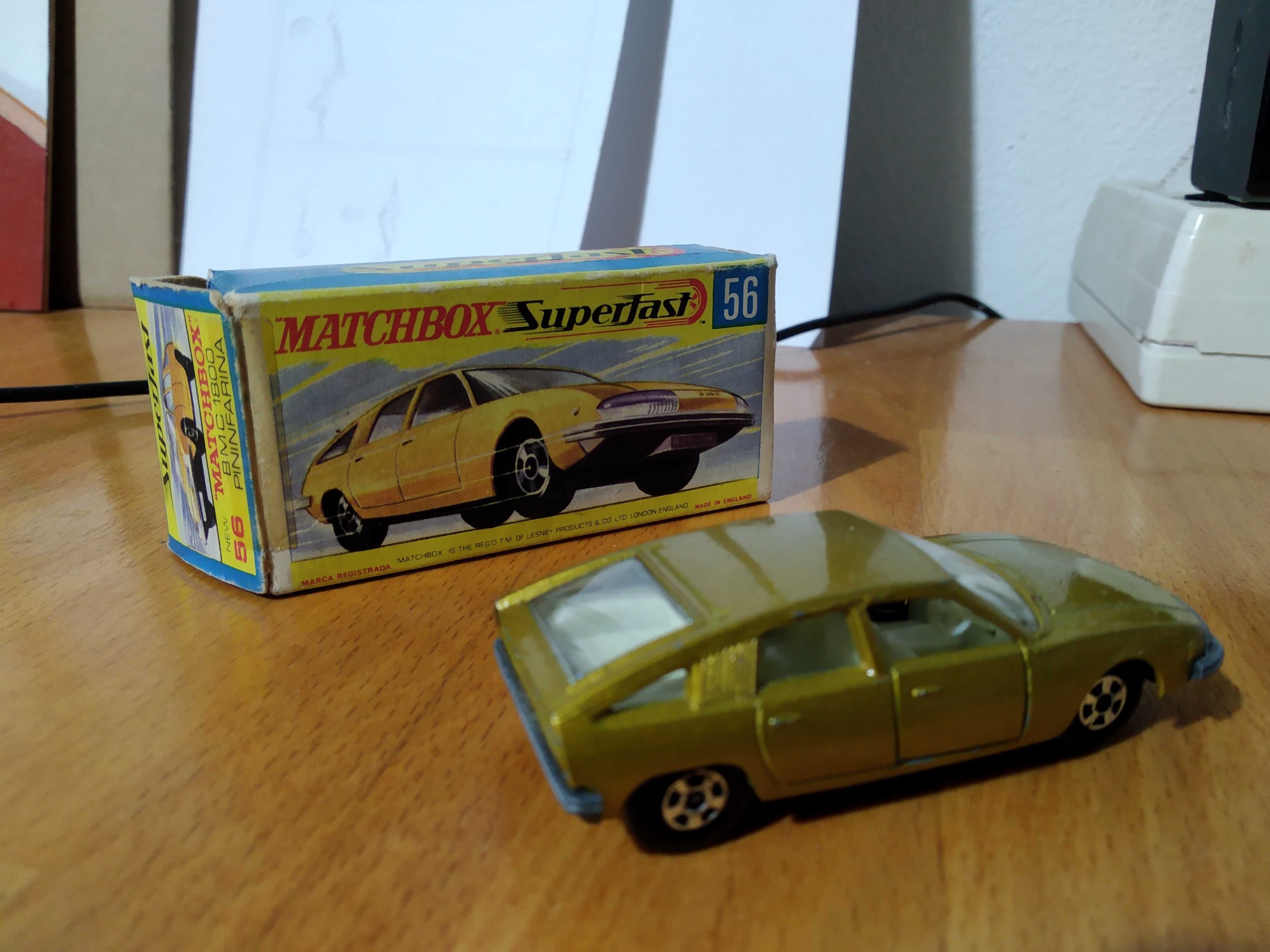 Matchbox Superfast No 56 PININFARINA BMC 1800 - do ano de 1969