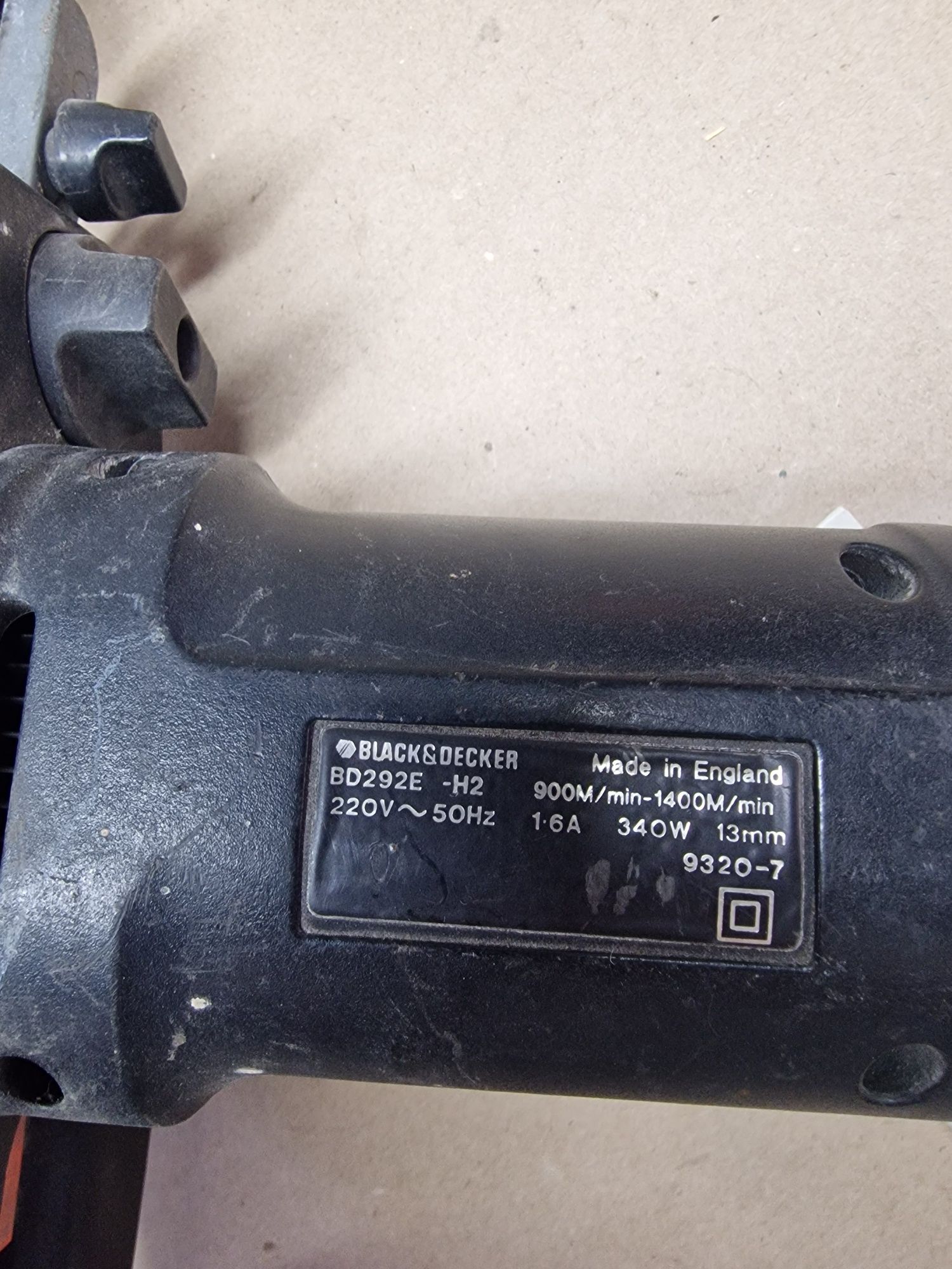 Black decker bd292e szlifierka taśmowa