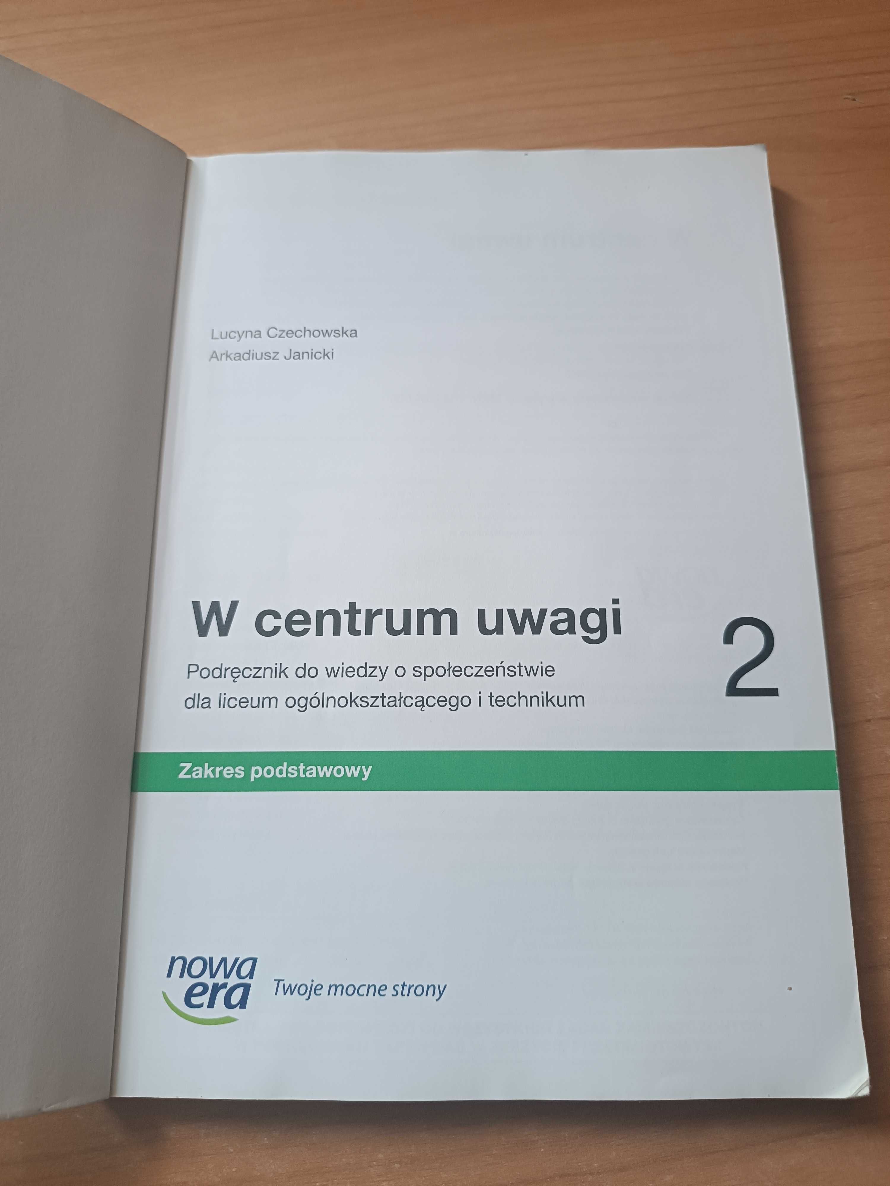 W centrum uwagi klasa 2 zakres podst nowa era