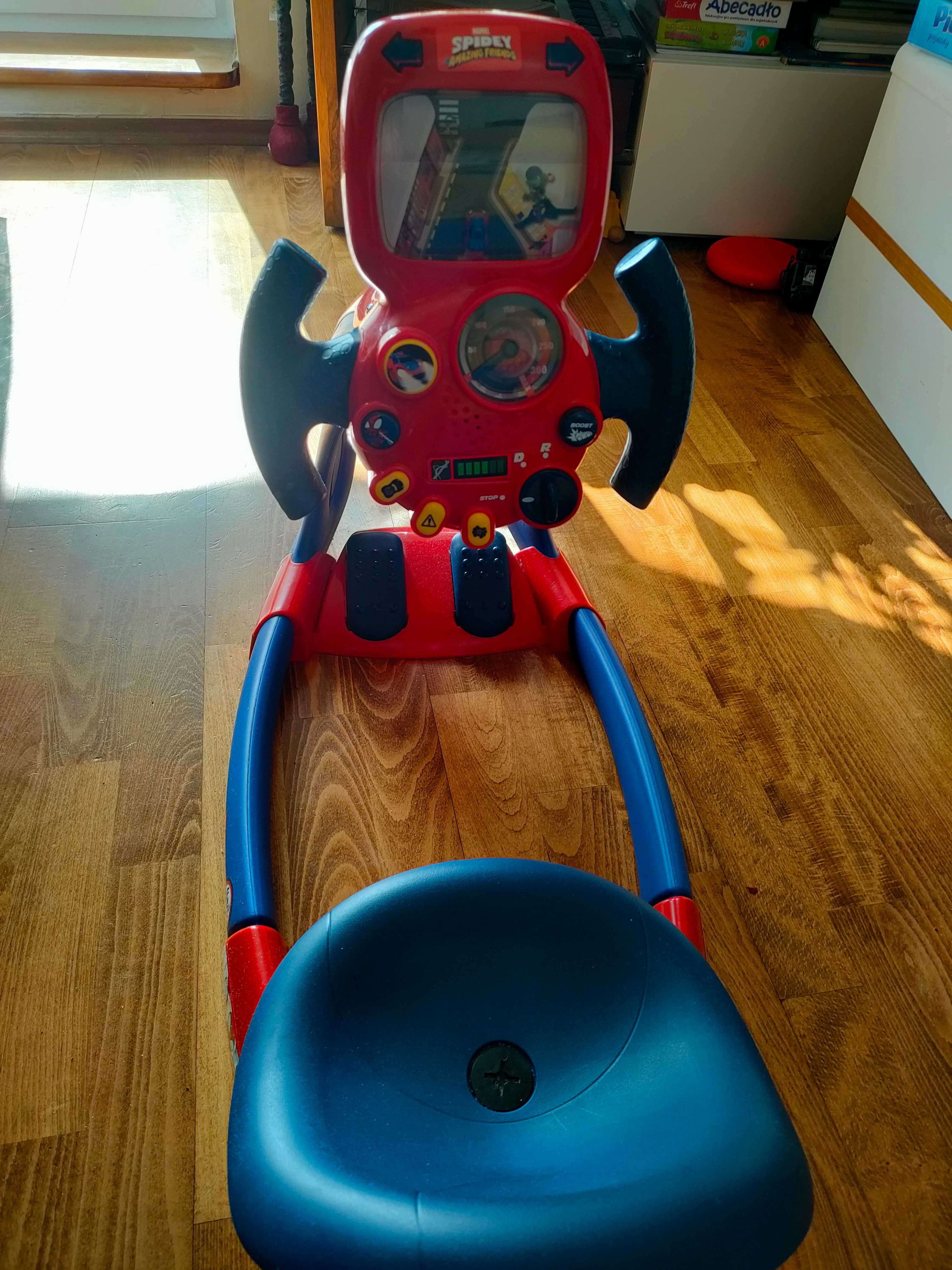 Symulator jazdy Spidey że światłem