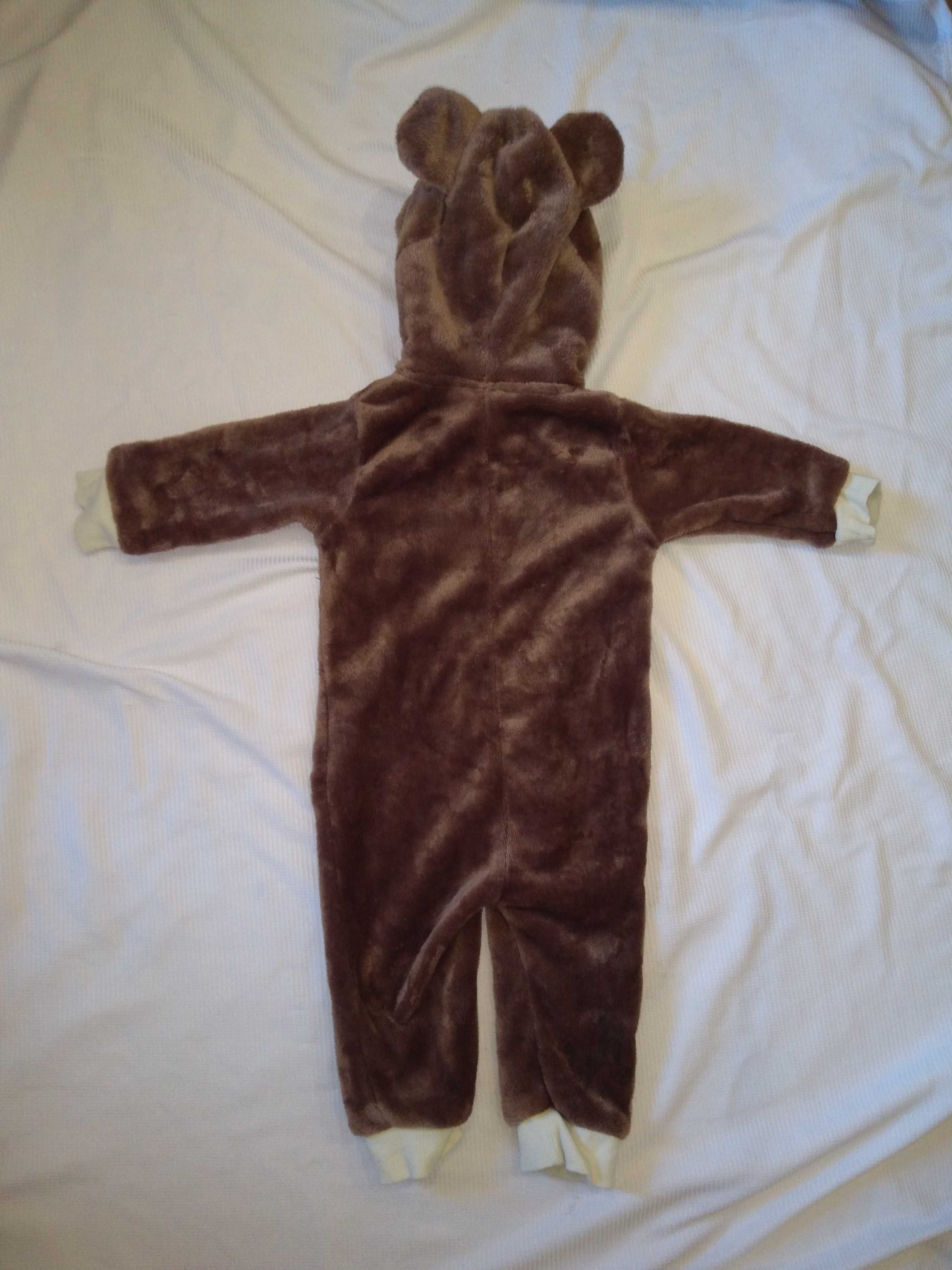 Флисовая,фирменная пижамка-кигуруми на малыша