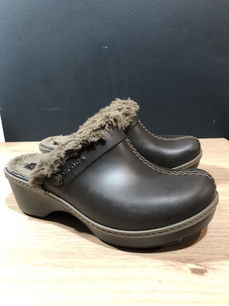Crocs chodaki Szewnik Eva, kkapki damskie r.38,5