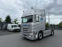 Scania R500/HYDRAULIKA/PODUSZKA P+T/SKÓRY/NAVI/RETARDER/METALIK