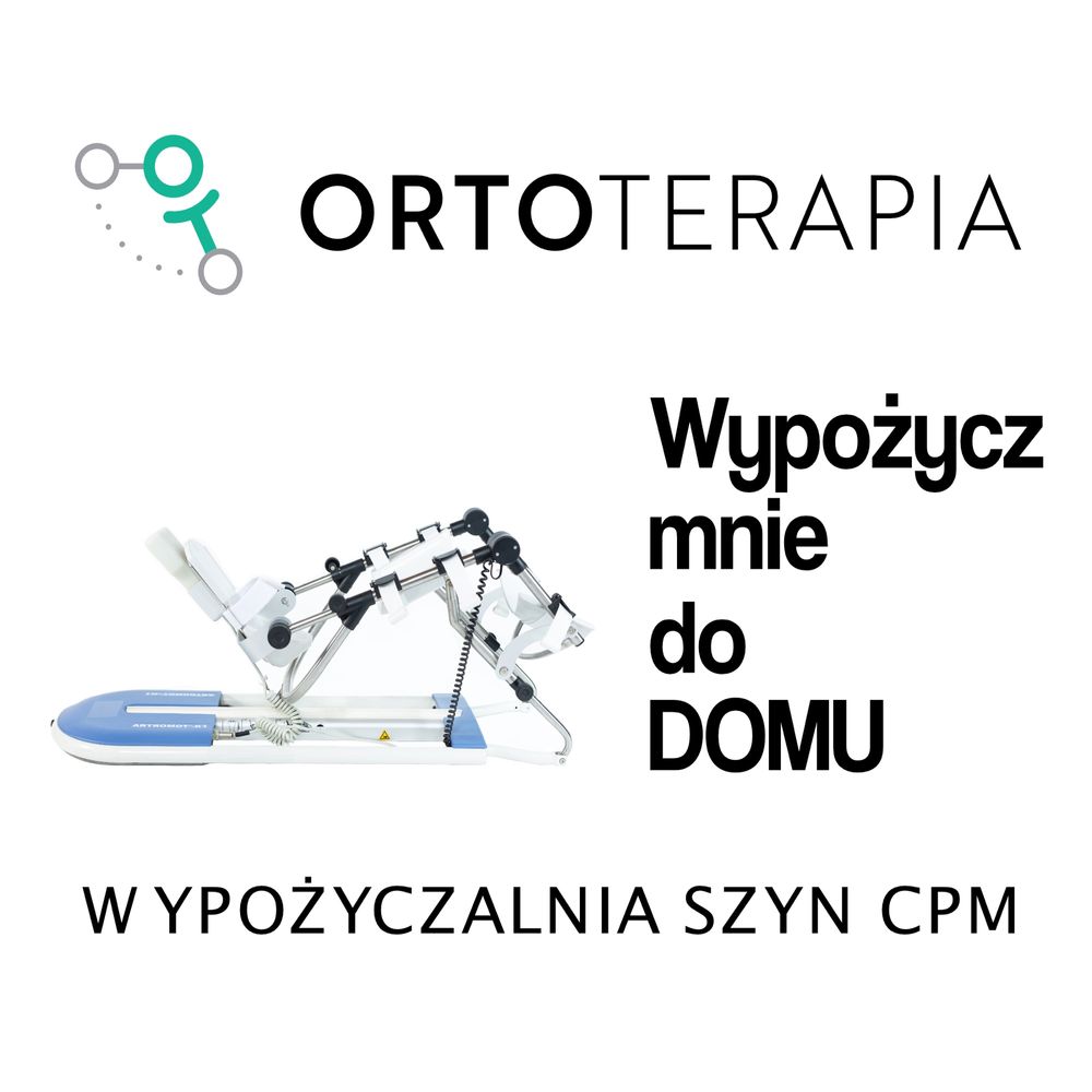 Szyna CPM wypożyczalnia Oława i okolice Artromot Ortoflex Kinetec