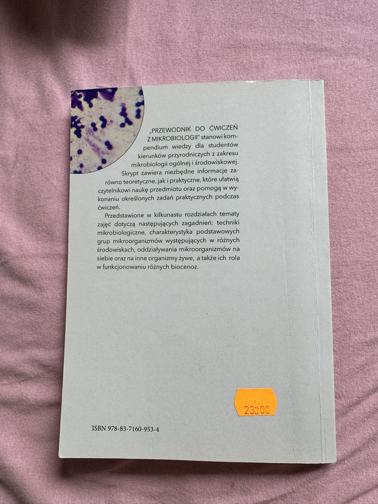 Przewodnik do ćwiczeń z mikrobiologii