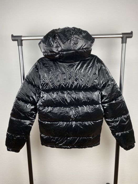 Пуховик Trapstar down jacket трапстар лаковый y2k drill