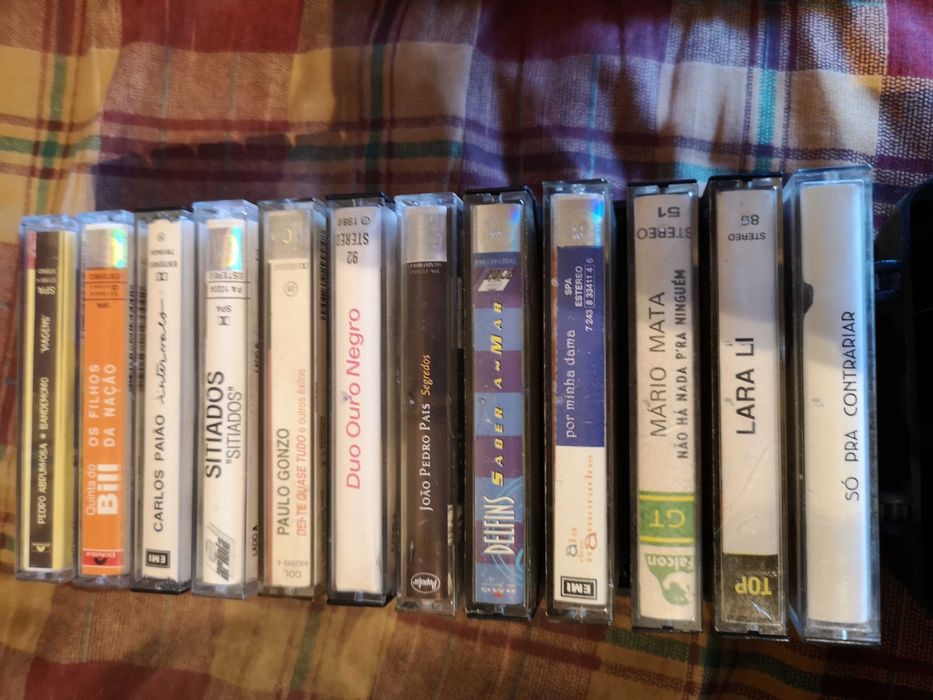 Cassetes de música vintage