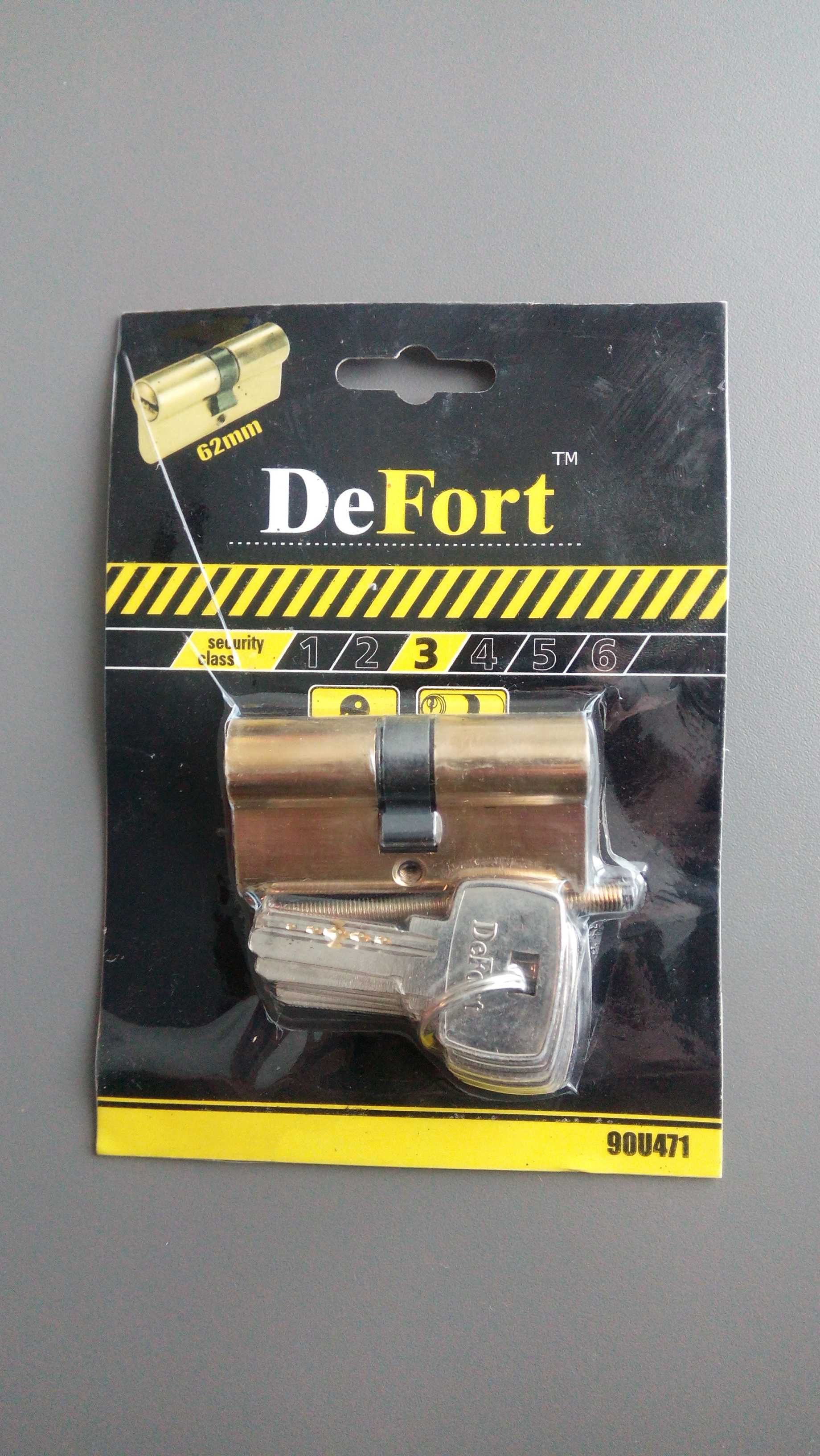 Цилиндр для замка DEFORT (арт. 90U470)