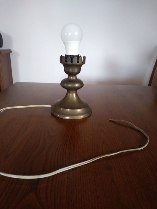 Stara lampka z prl ze strychu