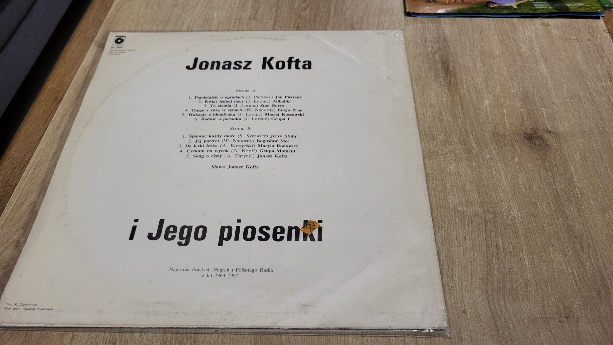 Vinyl Janusz Kofta i Jego piosenki 1988