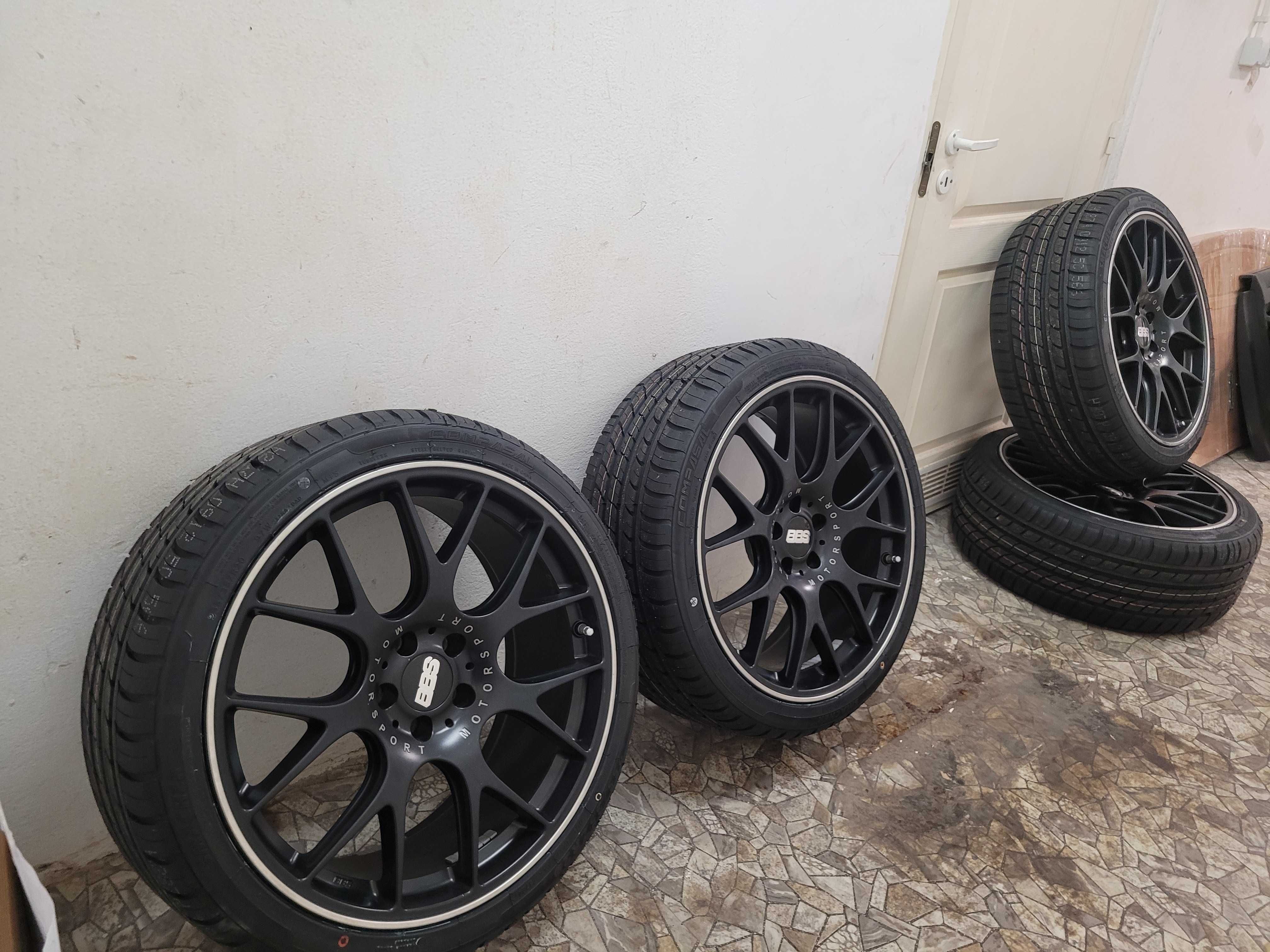 Felgi BBS c-hr 5x112 20"cali nowe opony 5 szt.