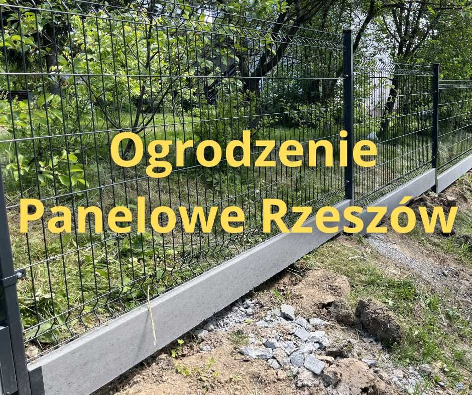 Komplet grodzenia Panelowego fi4 na wysokość 1,8 m 1mb