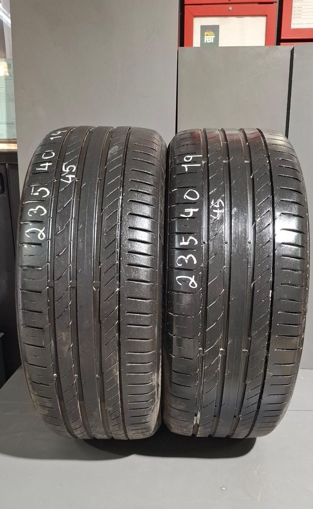 Pneus 235/40/19 Continental