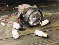 Bi LED Лэд диодные линзы Hella 3r светодиодные фар