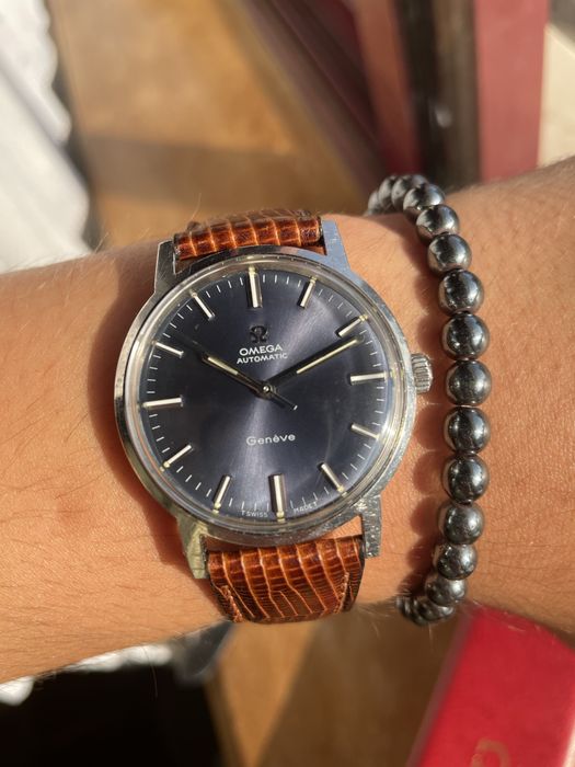 Omega Geneve Automatico azul