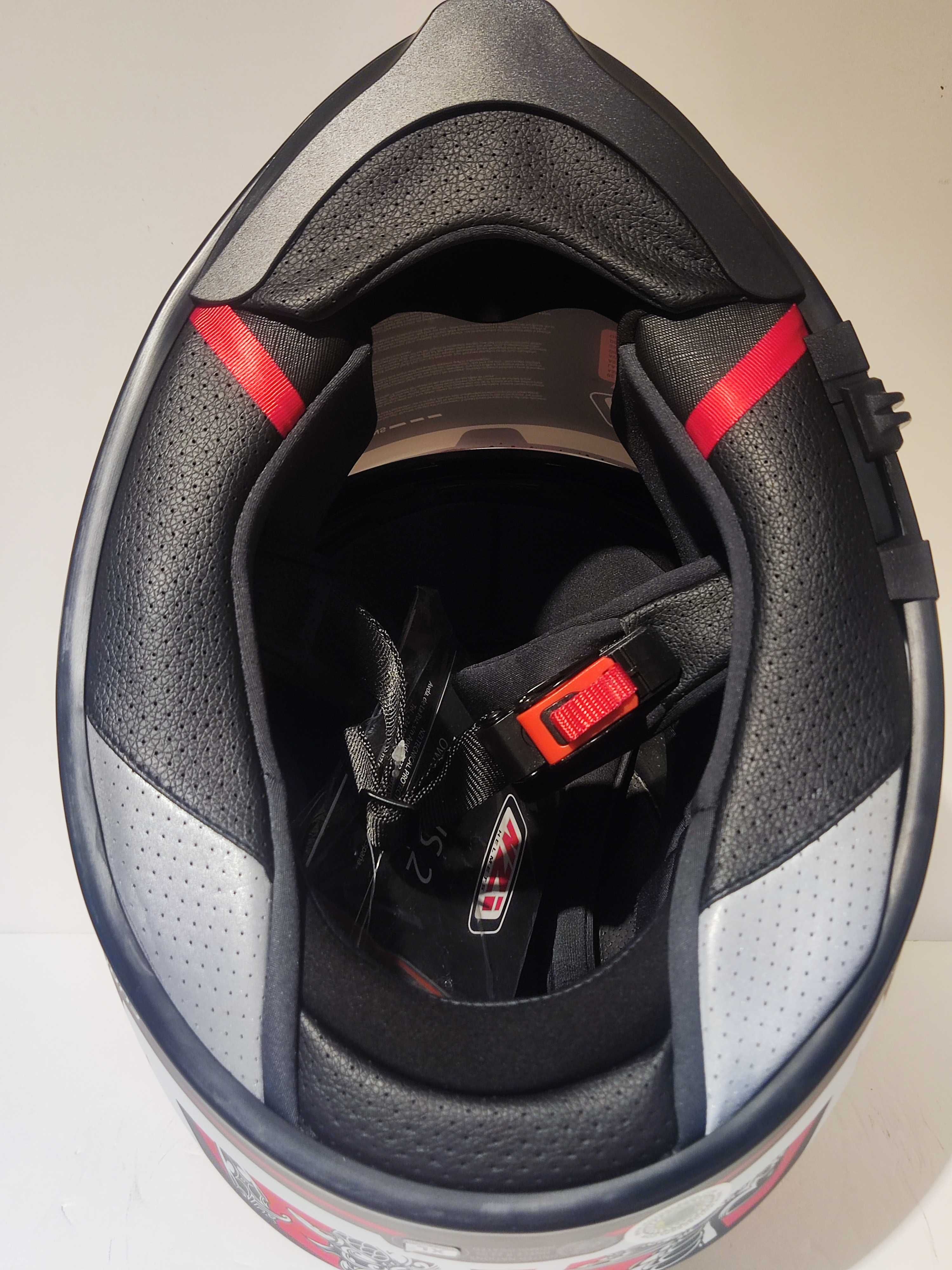 Capacete NZi integral mota scooter novo