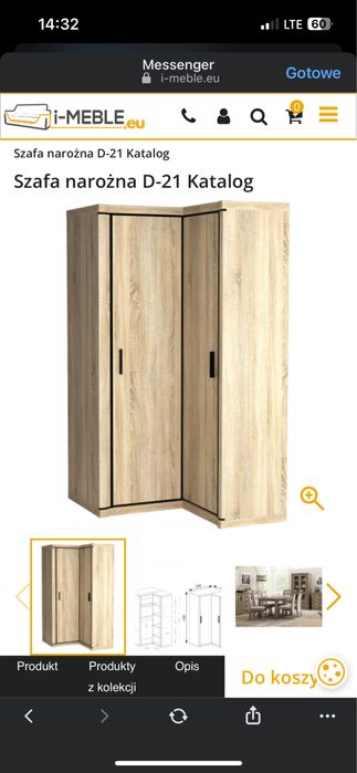 Szafa używana roczna śląsk