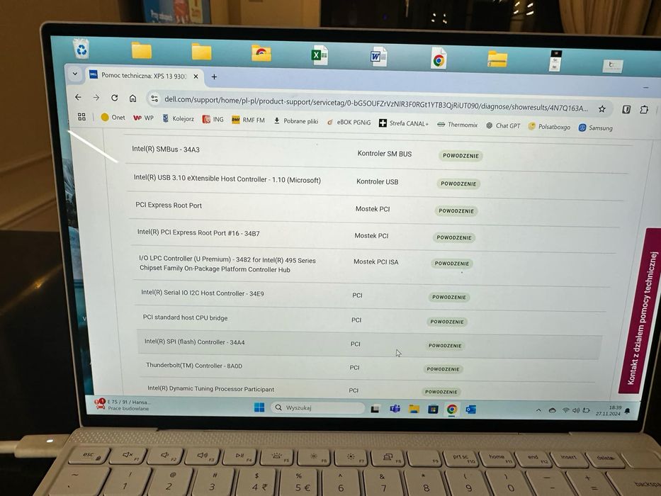 Laptop 2w1 dell XPS 13