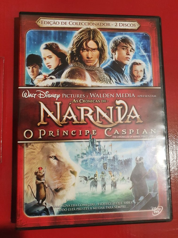 DVD "As Crónicas de Nárnia: O Príncipe Caspian"