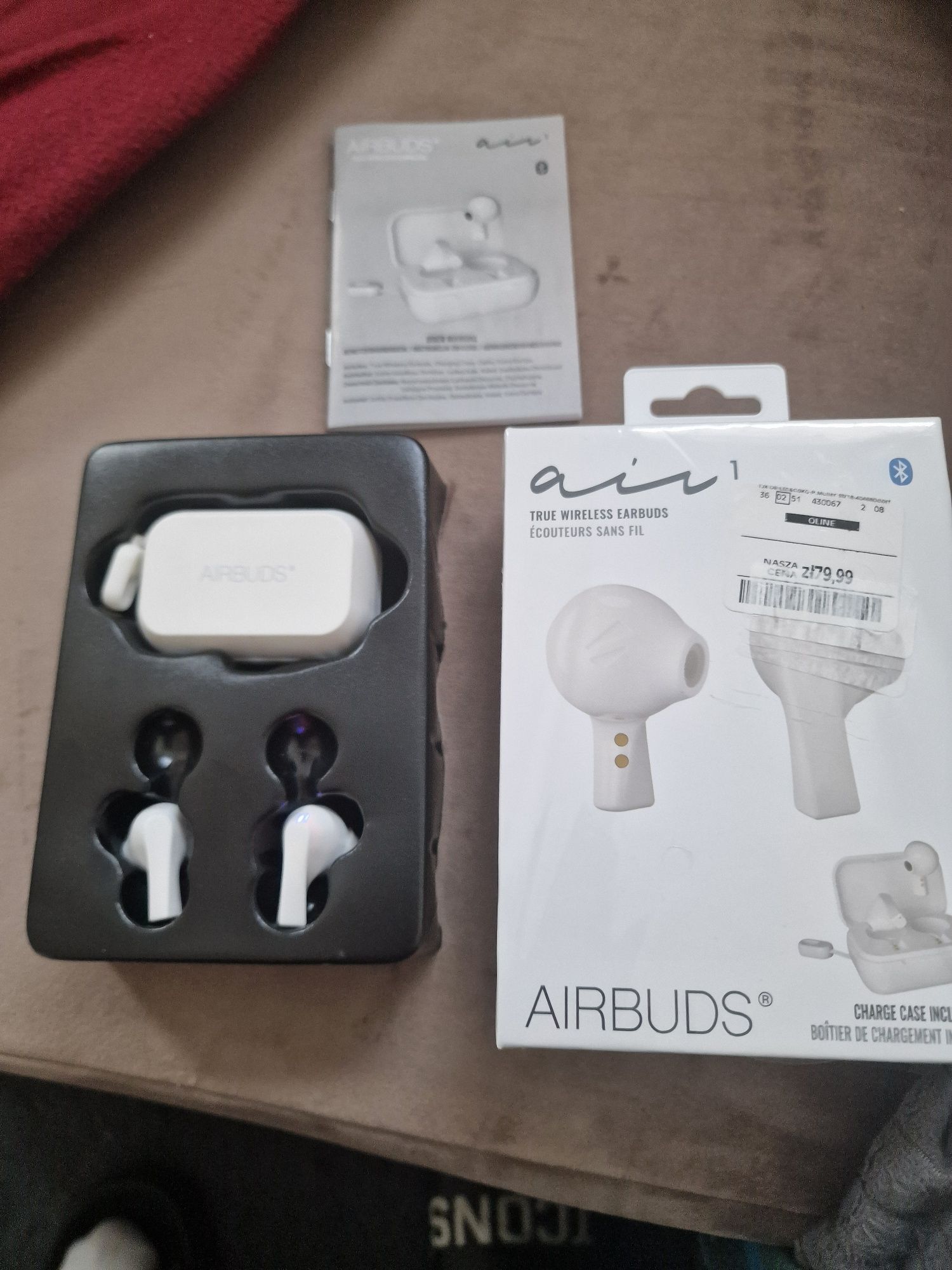 Słuchawki  bezprzewodowe AIRBUDS AIM1