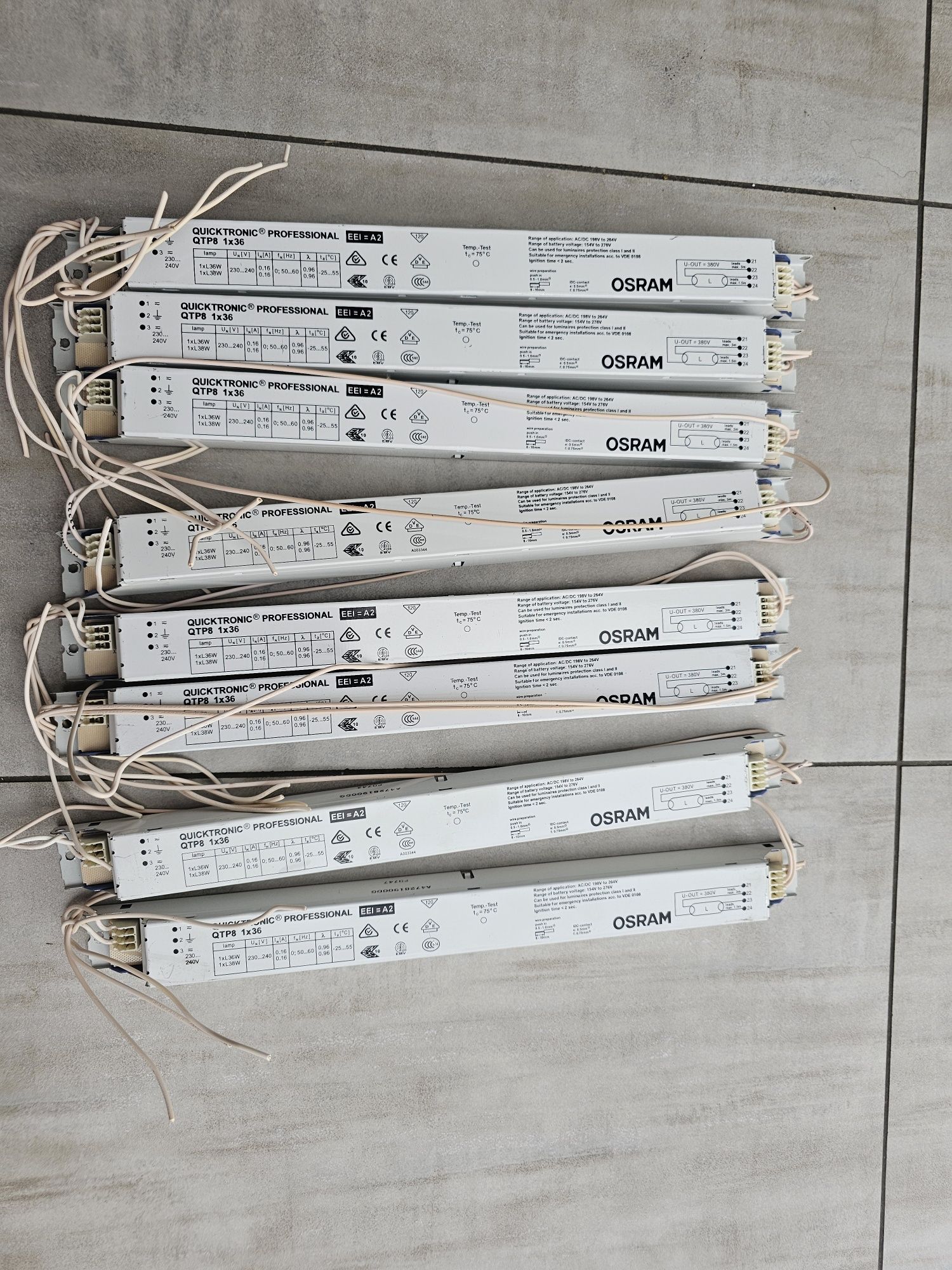 Statecznik elektroniczny Osram QUICKTRONIC PROFESSIONAL QTP8 1x36W