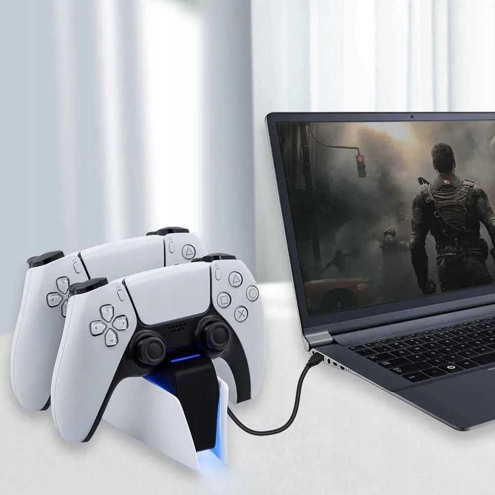 Podwójna stacja dokująca do kontrolera Pada PS5 Ładowarka OIVO