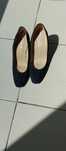 Sapatos de salto alto, azuis.Massimo Dutti