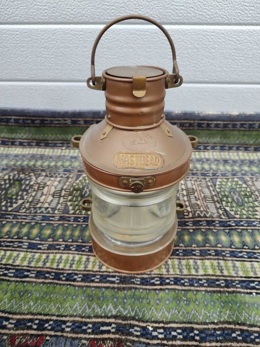 Lampa Okrętowa Tung Woo - Hong Kong - Kolekcjonerska ciekawa